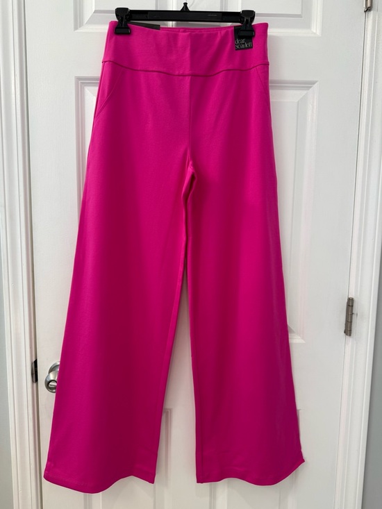 Dear Scarlett Pants - NWT Dear Scarlett High Waist Wide Leg Pink Dress Pants Size Medium